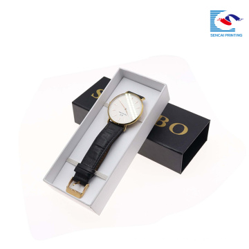 sencai factory selling customize logo watch single wrist packaging box paper box